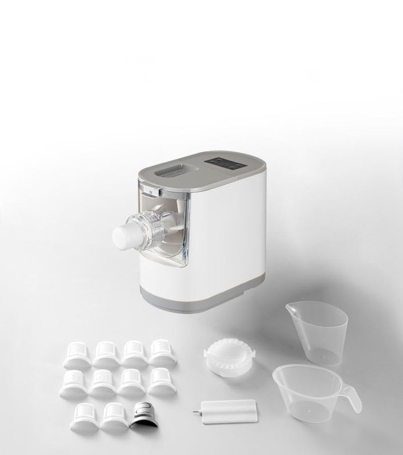 SYSVENT The Future SYSVENT The Future Fully Automatic Electric Pasta Making Machine with 12 Different Types of Mould to Make Pasta Spaghetti Fettuccine Noodels Lasana Dumpling  - Image 3