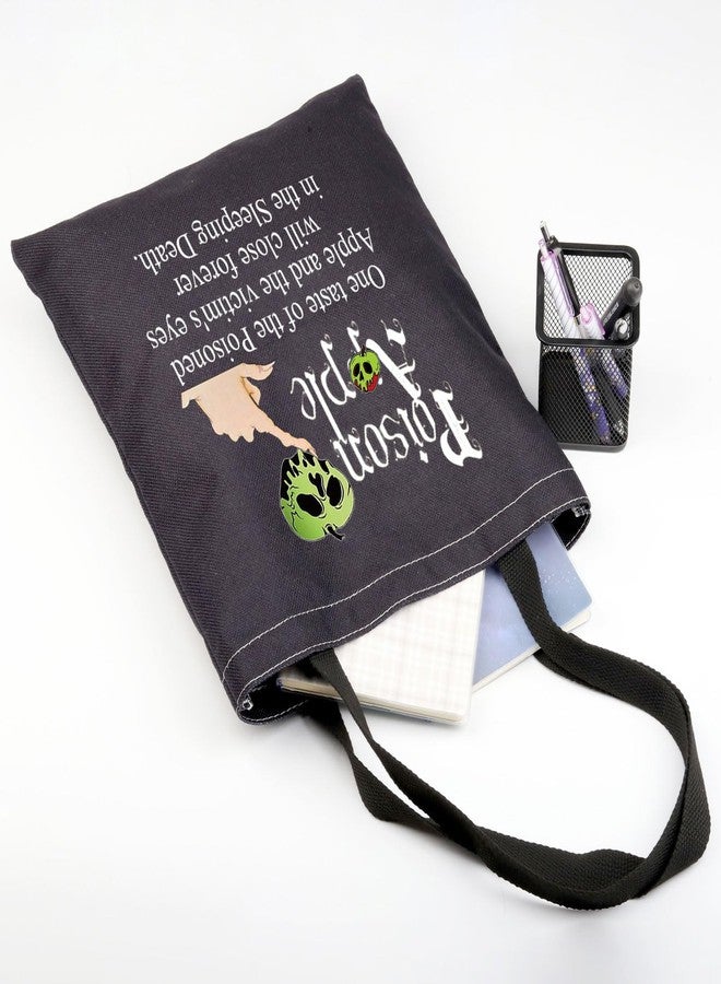 FEELMEM Poison Tote Bag Queens Evil Gift Witch Poison Villain Fans Shopping Bag Halloween Witch Gift - Image 5