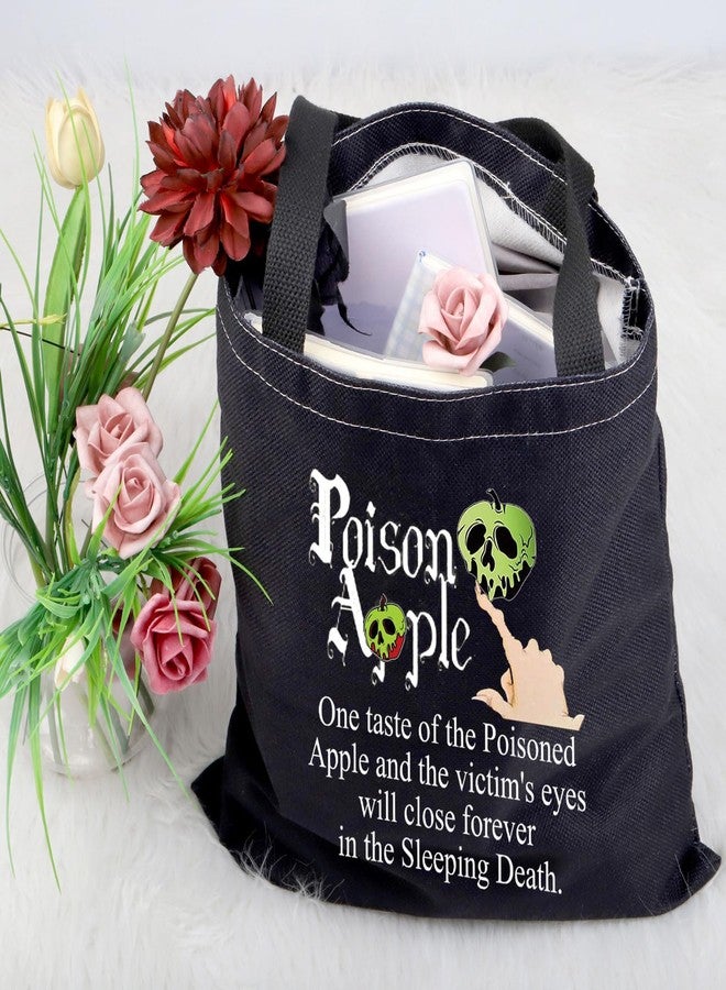 FEELMEM Poison Tote Bag Queens Evil Gift Witch Poison Villain Fans Shopping Bag Halloween Witch Gift - Image 3