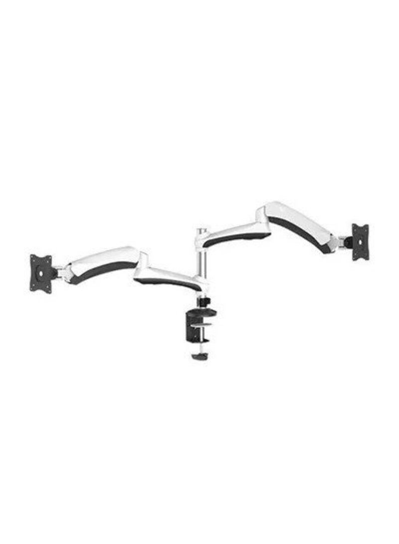 Desk Mount For Dual Monitor LCD/LED Monitor Below 32 Inch Black