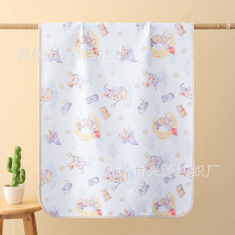 Pure Cotton Washable Diaper Pad Baby Supplies Aunt Pad Baby Breathable Leak-Proof Menstrual Pad Nursing Pad Diaper Pad Absorbent - Image 1