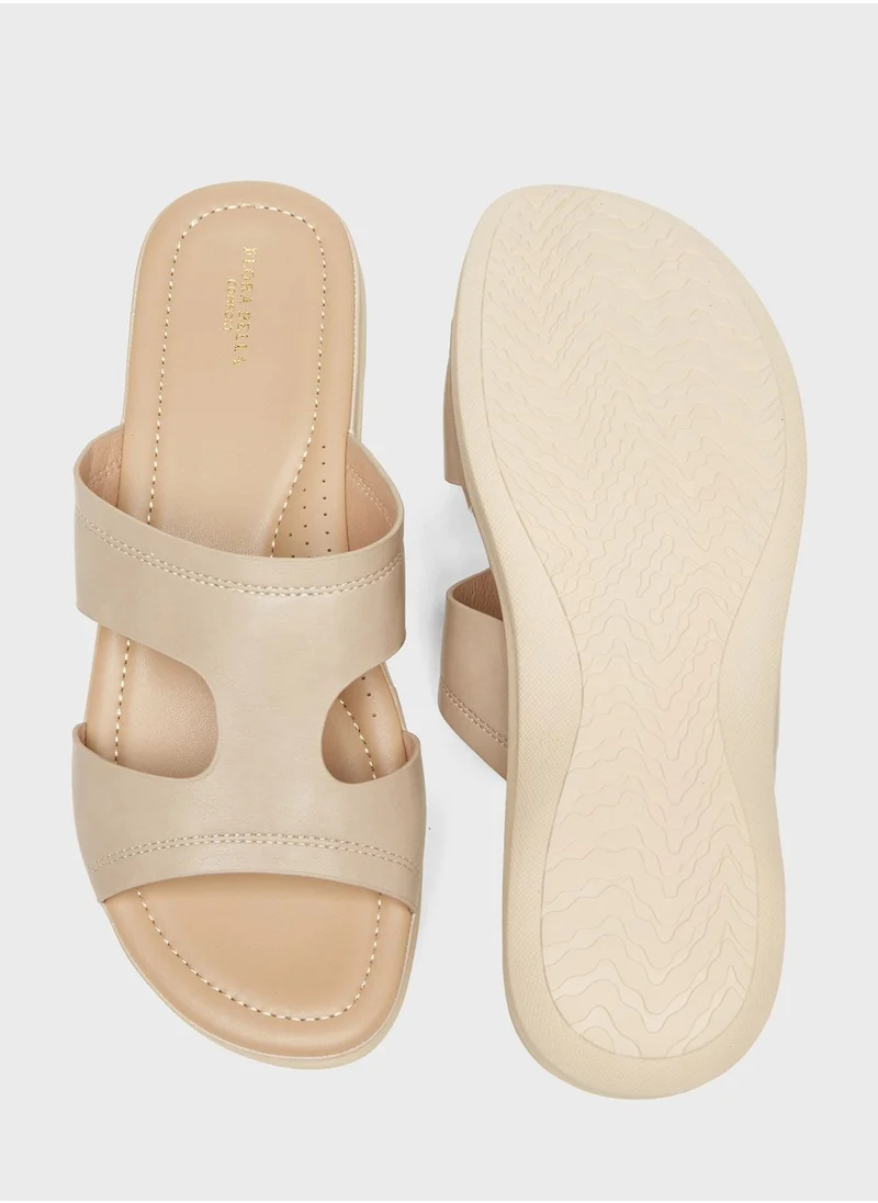 shoexpress Multi Strap Wedge Sandals
