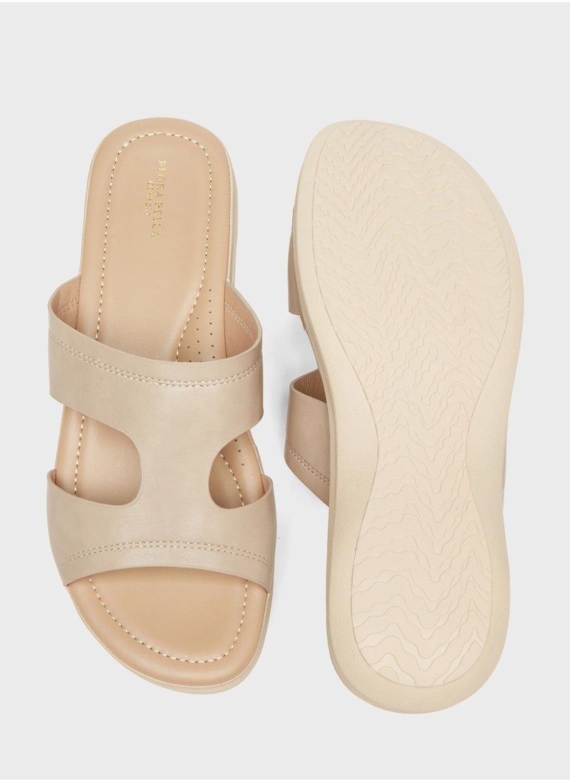 shoexpress - Multi Strap Wedge Sandals - Image 1