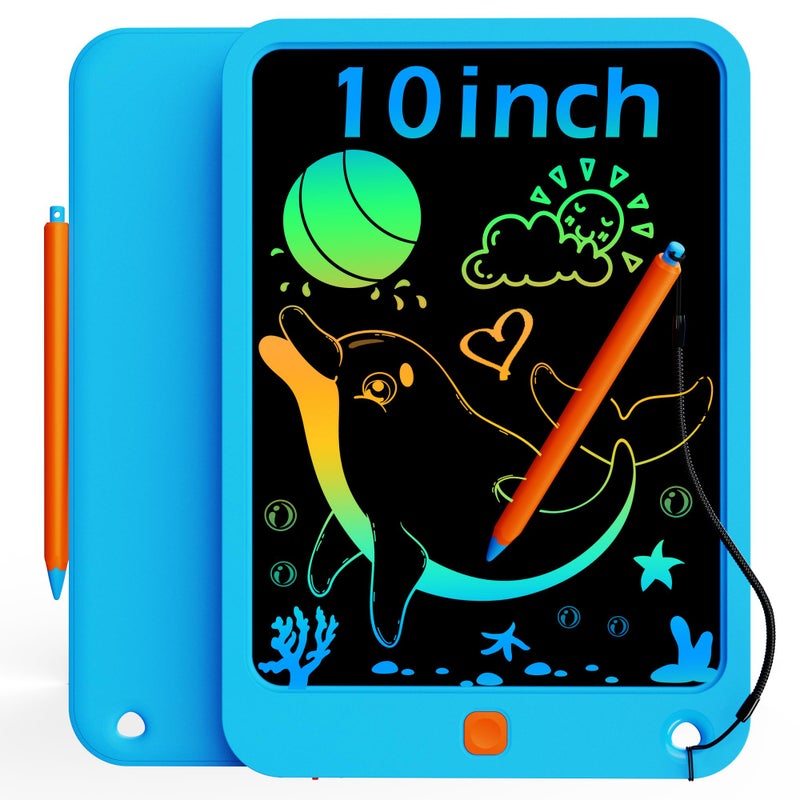 KOKODI LCD Writing Tablet for Kids 10 Inch Kids Toys for 3 4 5 6 7 8 Years Old Boys and Girls Colorful Doodle Board Gift for Toddler Age 312 Years Memo Board Drawing Pad with Pen - Image 4