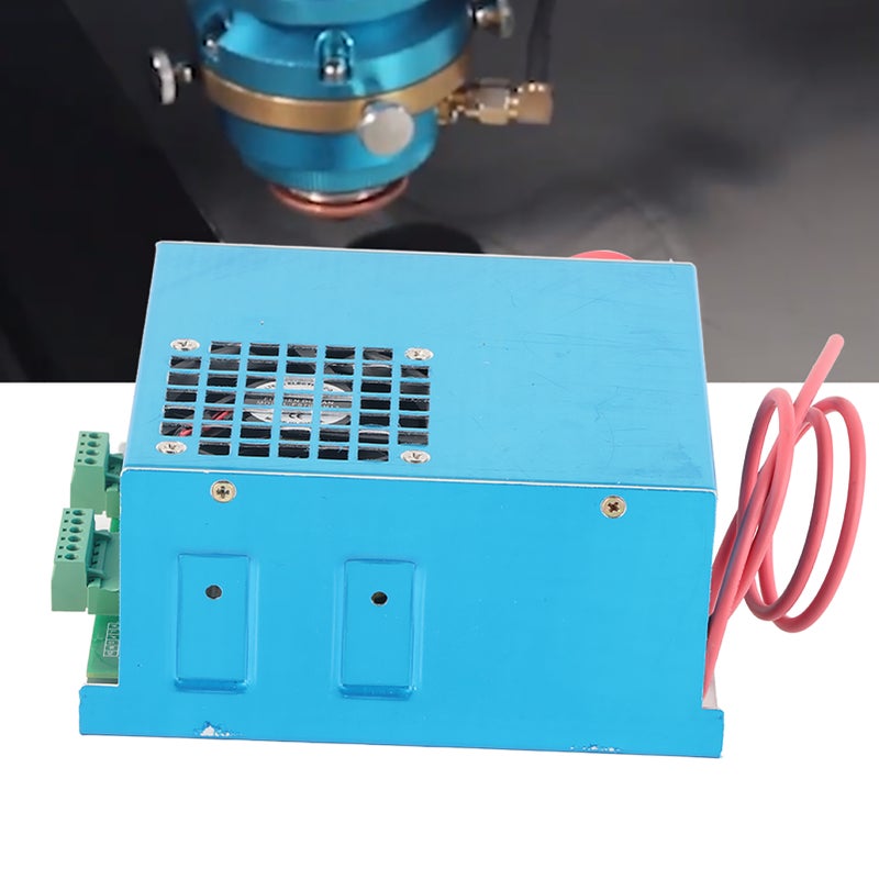 50W Aluminum Alloy CO2 Laser Power Supply for Laser Tube Engraving Cutter Machine - Image 1