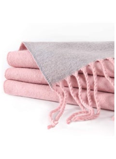 Sky cashmere Wool Scarf Pashmina Shawl Wrap For Women Long Large Warm Thick Reversible Scarves  - Image 4