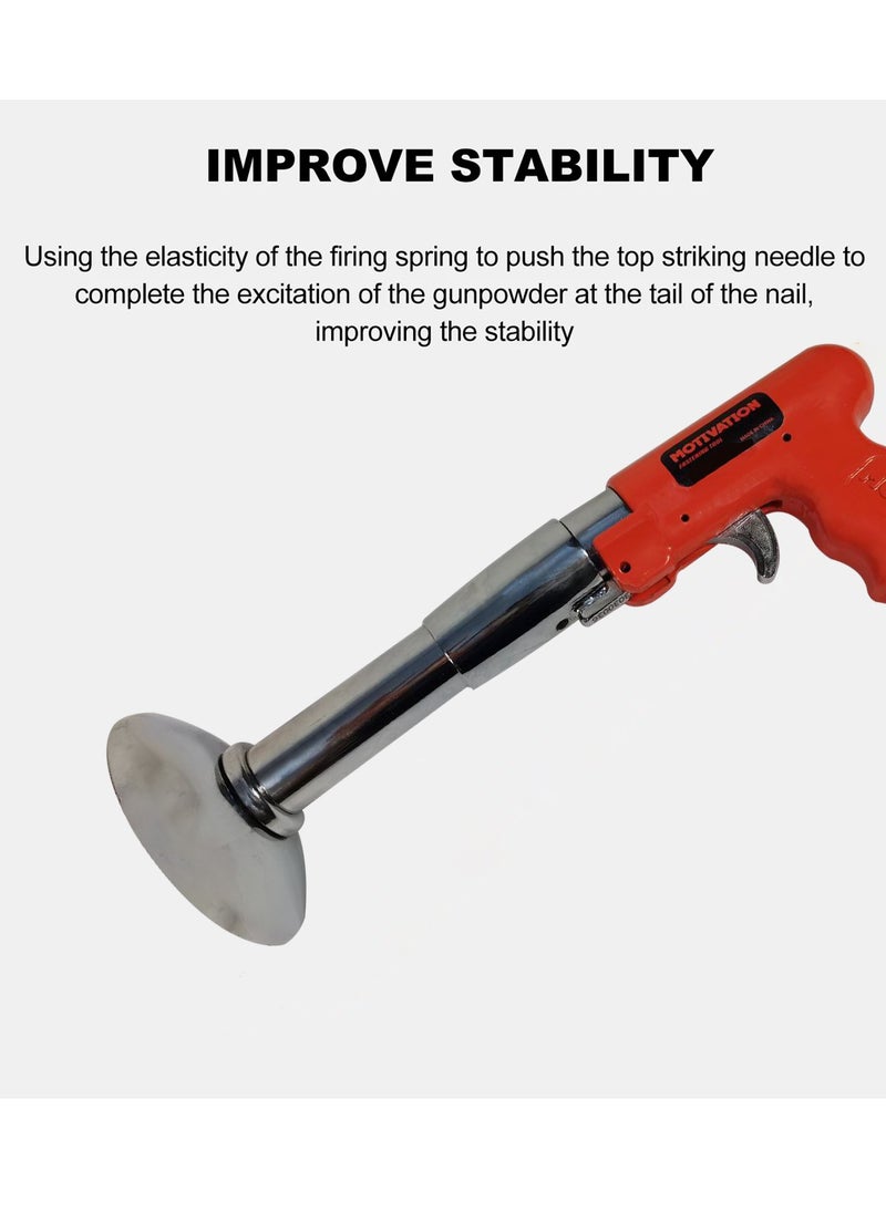 Motivation! Actuated Gun Nail Gun Fastening Tool with Carry Box - MOTIVATION  - Image 4