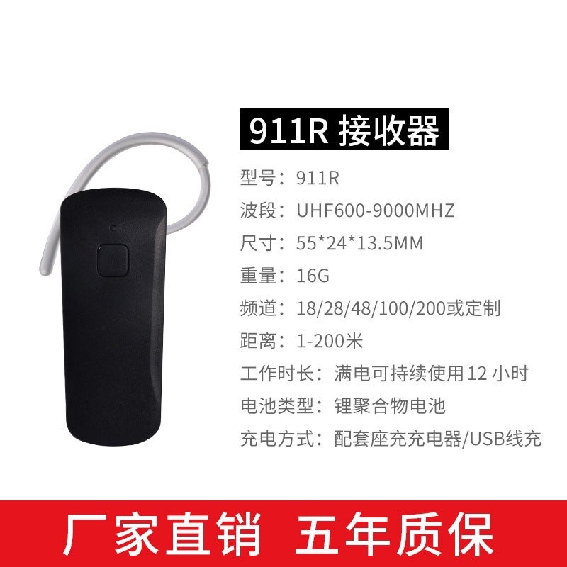 Wireless Narrator One-To-Many Guide Explanation Factory Visit Museum Narrator One-To-Many Narrator Headset - Image 1