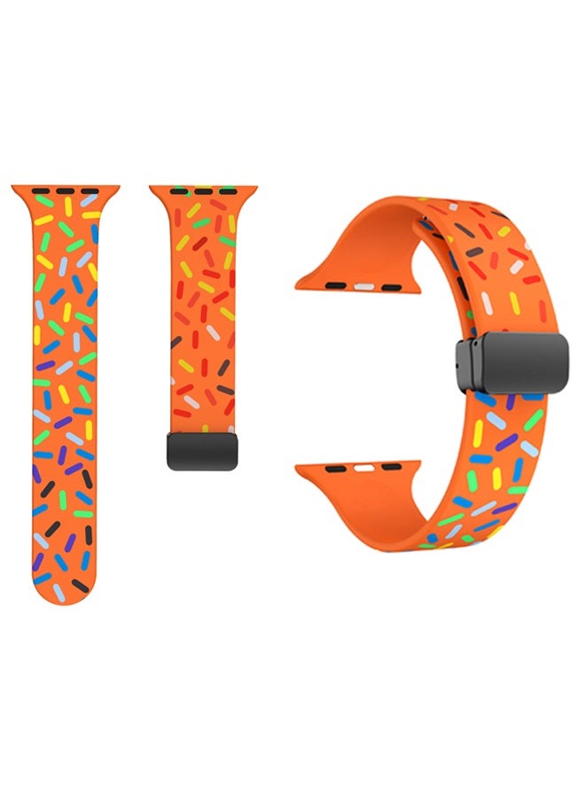 2 Pack Sport Bands Compatible with Apple Watch Band Soft Silicone Waterproof Strap Wristbands Compatible with iWatch Apple Watch Series 1/2/3/4/5/6/7/8/9/SE/(38/40/41mm)