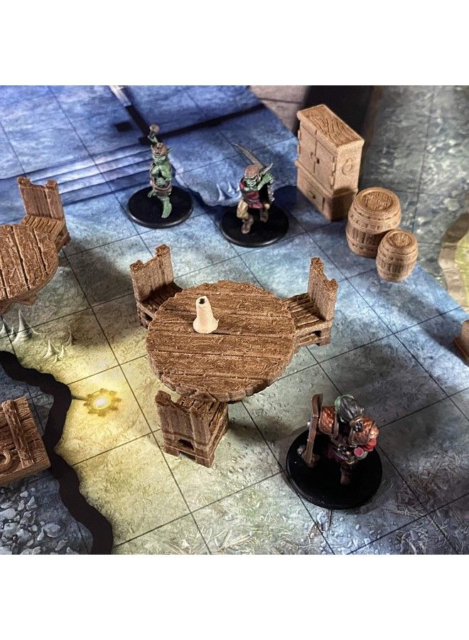 Extruded Gaming Miniature Furniture Starter Bundle - Image 5