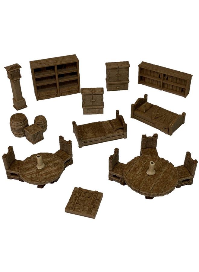 Extruded Gaming Miniature Furniture Starter Bundle - Image 2