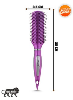 Ankita Ankita Hair Brush with Nylon Bristle, All-Purpose, Colors May Vary (A7) by Chhavi Creation  - Image 2
