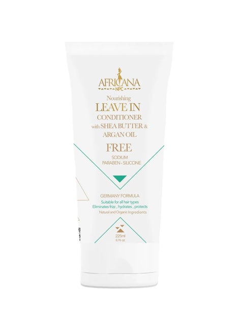 AFRICANA LEAVE-IN CONDITIONER (SHEA & ARGAN) 225ML.