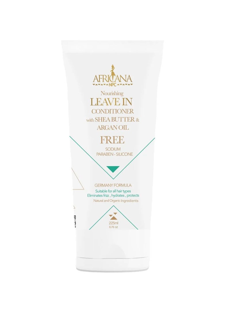 Africana - AFRICANA LEAVE-IN CONDITIONER (SHEA & ARGAN) 225ML. - Image 1