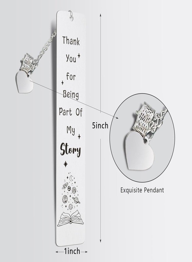 Lasimfa Funny Bookmark Gift for Best Friends Book Lover, Cute Metal Book Markers Appreciation Friendship Gifts for Bestie Sister BFF Women, Thank You Birthday Going Away Leaving Gifts for Corworker - Image 2
