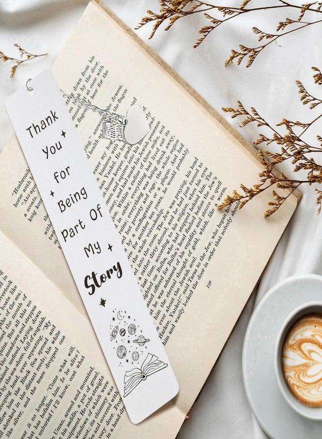Lasimfa Funny Bookmark Gift for Best Friends Book Lover, Cute Metal Book Markers Appreciation Friendship Gifts for Bestie Sister BFF Women, Thank You Birthday Going Away Leaving Gifts for Corworker - Image 3