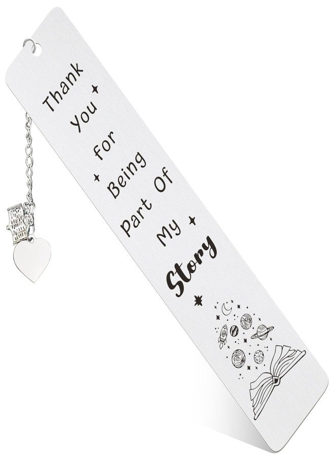 Lasimfa Funny Bookmark Gift for Best Friends Book Lover, Cute Metal Book Markers Appreciation Friendship Gifts for Bestie Sister BFF Women, Thank You Birthday Going Away Leaving Gifts for Corworker - Image 1
