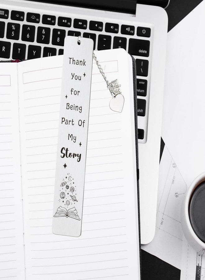 Lasimfa Funny Bookmark Gift for Best Friends Book Lover, Cute Metal Book Markers Appreciation Friendship Gifts for Bestie Sister BFF Women, Thank You Birthday Going Away Leaving Gifts for Corworker - Image 5