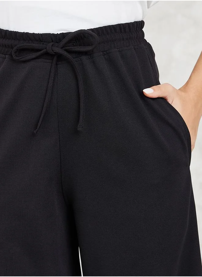 ستايلي Wide Leg Jogger with Side Pocket