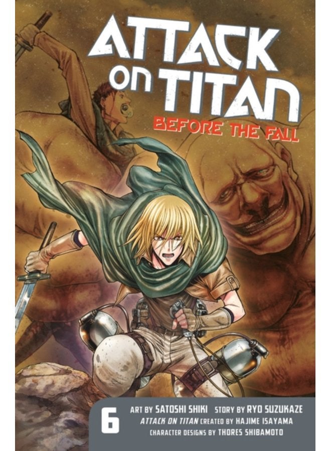 Attack On Titan Before The Fall 6 - Paperback