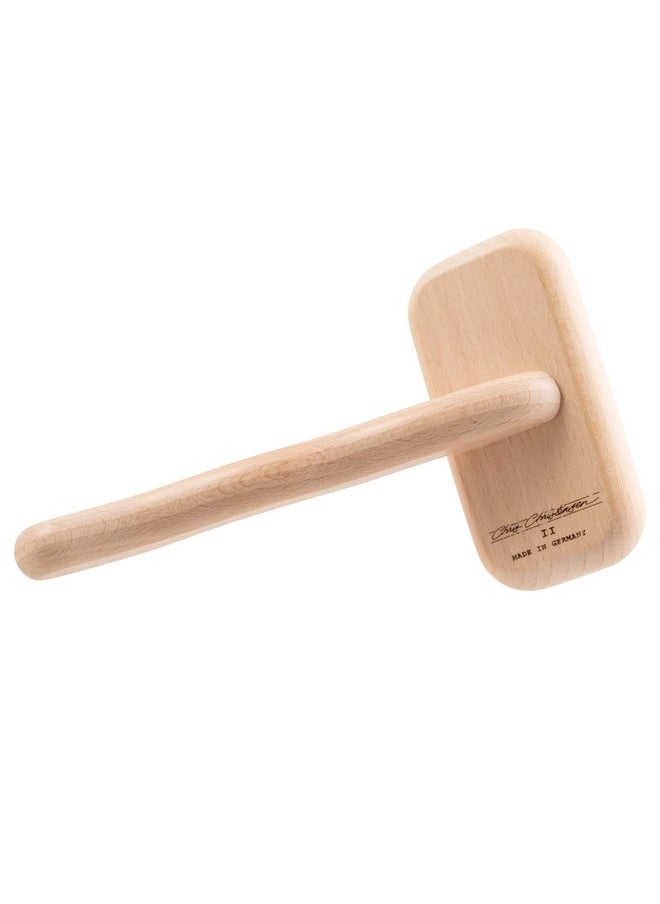 Chris Christensen Mark Ii Slicker Brush, Groom Like A Professinal, Stainless Steel Pins, Lightweight Beech Wood Body, Ground And Polished Tips, Small  - Image 3