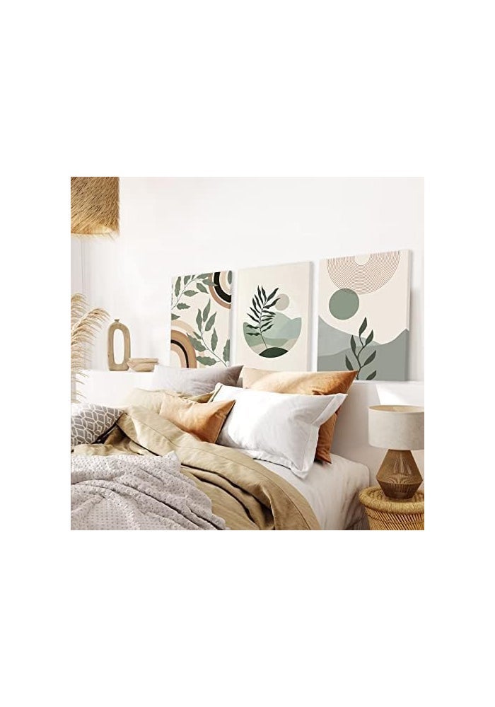ASTRDECOR Sage Green Boho Wall Art Set of 3 - Image 5