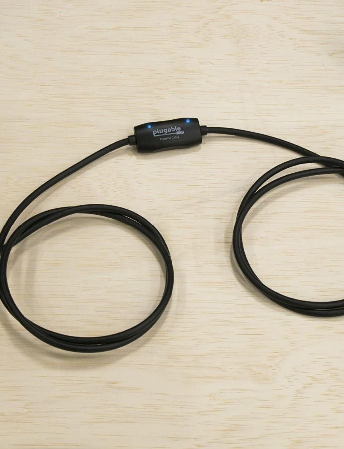 Plugable USB 3.0 Transfer Cable, Unlimited Use, Transfer Data Between 2 Windows PC's, Compatible with Windows 11, 10, 8.1, 8, 7, Vista, XP, Bravura Easy Computer Sync Software Included - Image 4