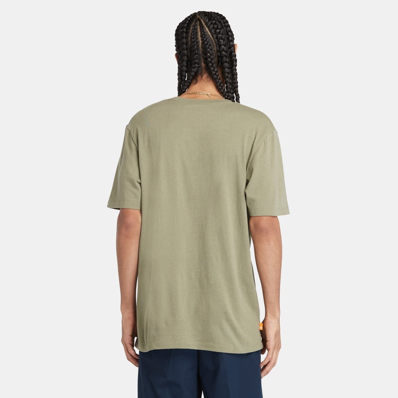 Timberland Men's Linear Logo Non-Ringer T-Shirt - Image 2