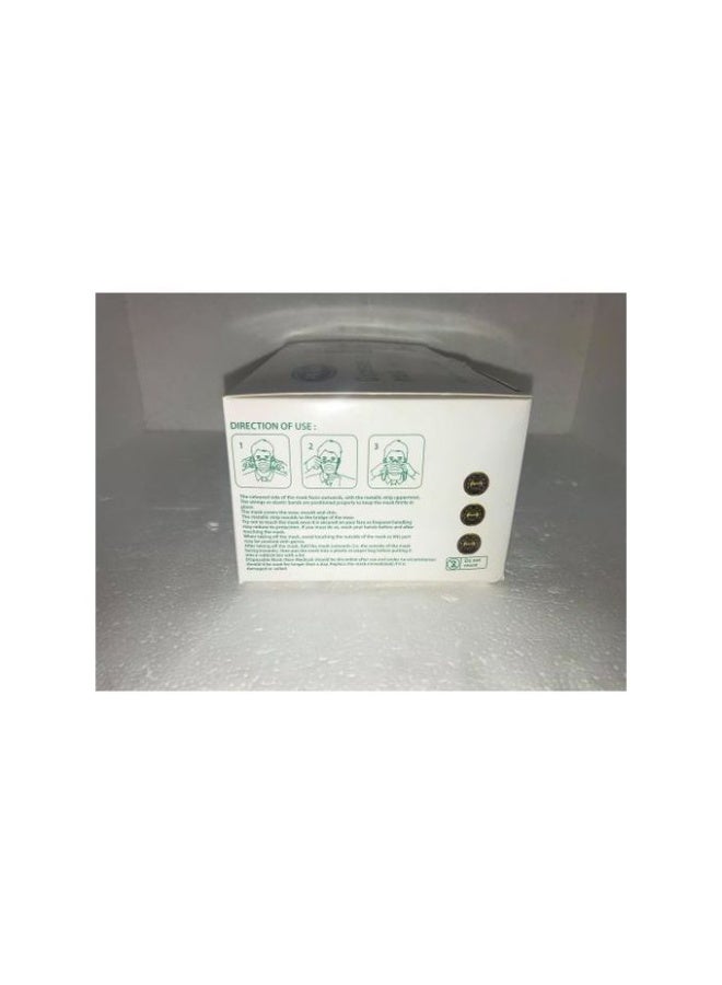 Prima Disposable Face Mask - 3 Layers - Earloop - Nose Clip - 50Pcs - Image 3