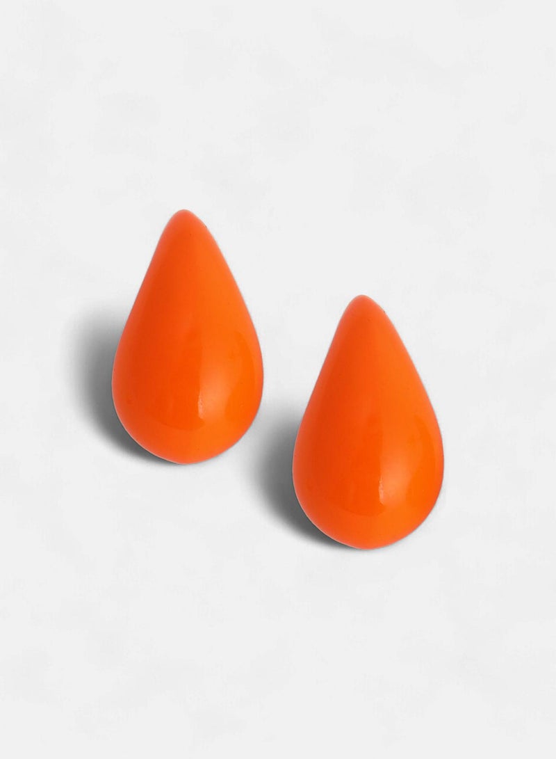SOHI Teardrop Shape Artificial Stud Earring Jewellery - Image 1
