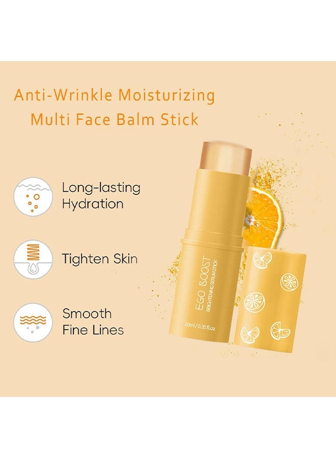 BARUBT Ego Boost Brightening Serum Stick, Face & Body Vitamin C Hydrating Balm, Under Eye cream, Skincare for Women Men - Image 3