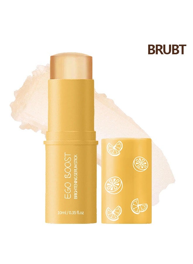 BARUBT Ego Boost Brightening Serum Stick, Face & Body Vitamin C Hydrating Balm, Under Eye cream, Skincare for Women Men - Image 1