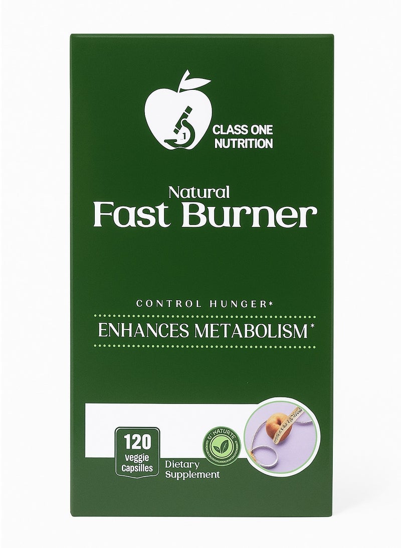 Classone Natural Fast Burner 120Veggie Capsules - Image 2