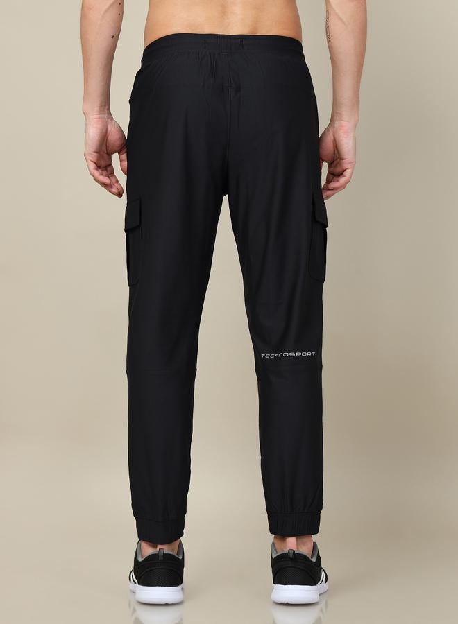 تكنوسبورت بنطلون رياضي رجالي تكنوسبورت بقصة ضيقة بلون سادة مع تقنية دوراكول بلس - Image 3
