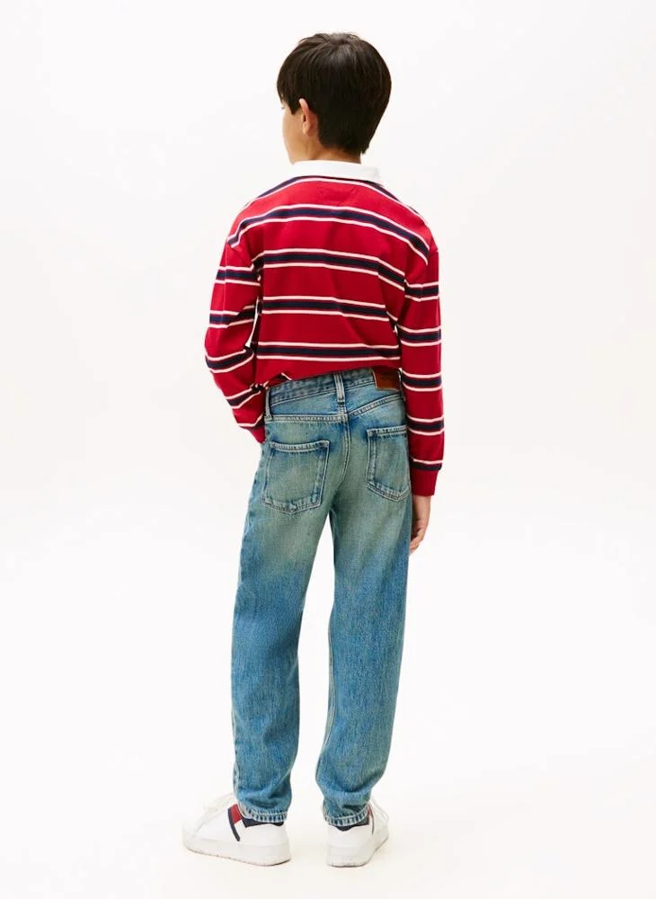 TOMMY HILFIGER Kids Archive  Flag Denim Jeans