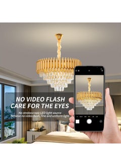 Luxury Crystal Chandelier Living Room, Dia 60cm Gold Modern Crystal Chandelier Lamp, Round Crystal Chandelier Light for Dining Room, Hotel Hall Art Decor - pzsku/ZE942721739B4ADDAAE0EZ/45/_/1740037228/227921ba-76f6-43eb-a780-93296bcf7c9a