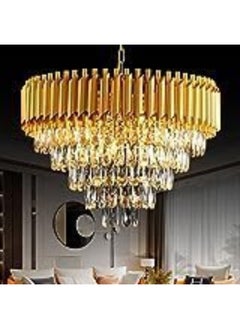 Luxury Crystal Chandelier Living Room, Dia 60cm Gold Modern Crystal Chandelier Lamp, Round Crystal Chandelier Light for Dining Room, Hotel Hall Art Decor - pzsku/ZE942721739B4ADDAAE0EZ/45/_/1740037268/0169aa4f-d29a-4606-86a6-ea5fe1685466