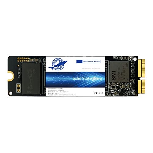 THREE COLOUR DOGFISH Dogfish 1TB NVMe SSD for MacBook PCIe Gen3x4 M.2 2280, Internal SSD for MacBook Air A1466 A1465(2013-2017)/MacBook Pro A1398 A1502(Retina 2013-2015)/iMac A1419 A1418 - Image 1