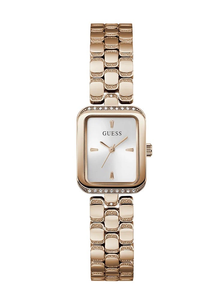 Guess Ladies Rose Gold Tone Analog Watch GW0865L3 - Image 1