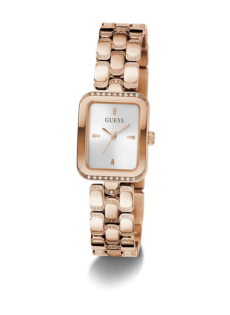 Guess Ladies Rose Gold Tone Analog Watch GW0865L3 - Image 5