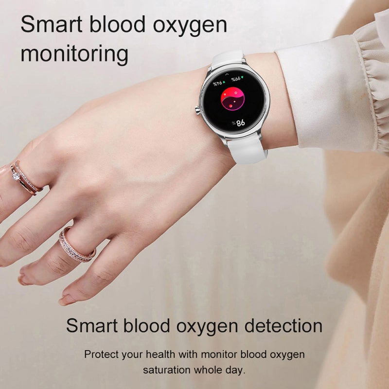 Smartwatch With Touch Panel 1.39-Inch HD Display 230mAh Long Battery Health Monitoring Smartwatch - IP67 Waterproof Material BT Connection Call Watch With Sports Modes For Android iOS - Image 3