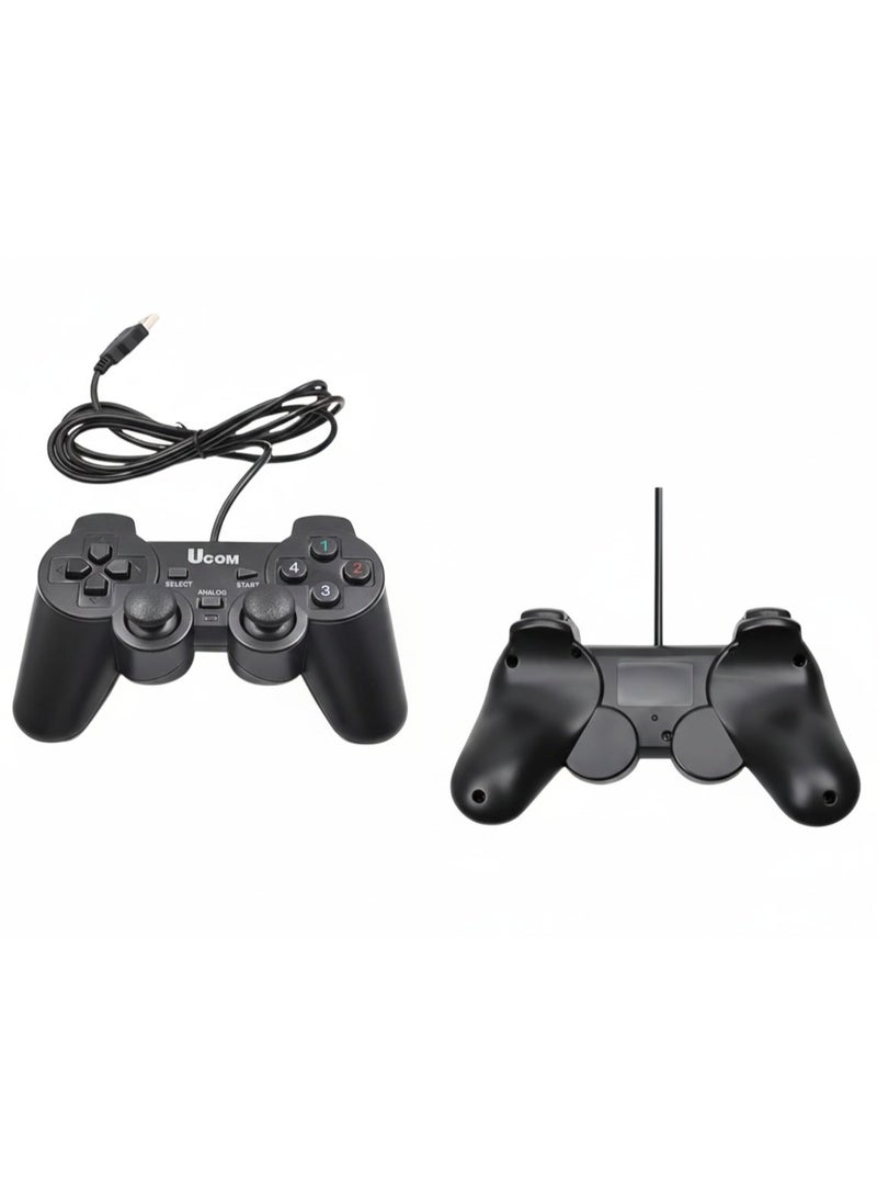 Wired USB Game Controller – Dual Analog Joysticks, Vivid Action Buttons,1.8 Cable and Seamless PC Integration - Image 3