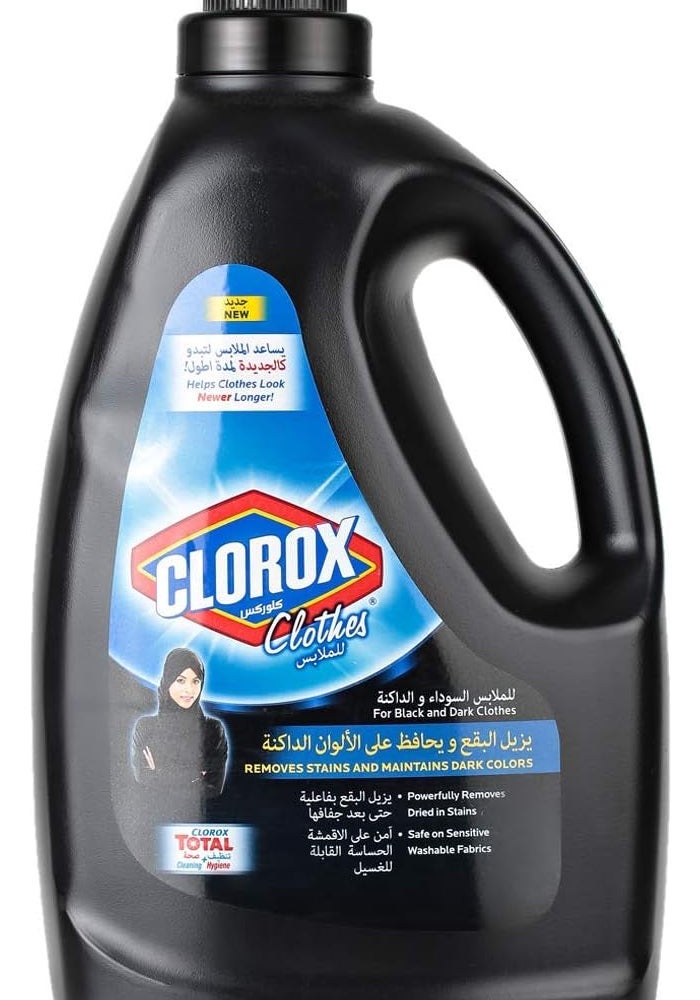 Clorox Clothes Laundry Detergent for Black & Dark Clothes, 3 L - Image 1