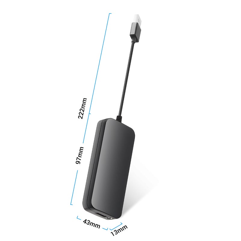 حوامل USB Carplay Dongle (من الأسلكي إلى اللاسلكي) / صندوق وحدة Carplay / وحدة 5G Bluetooth وواي فاي متوافقة مع سيارات Carplay المصنعة بالفعل - Image 4