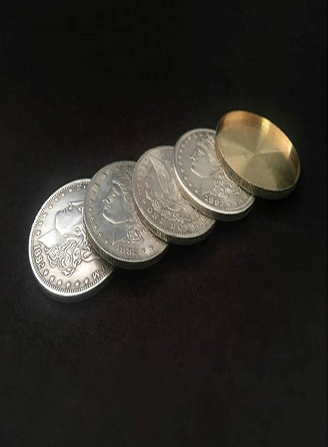blue-ther Flight Magic Tricks Production Transposition Vanishing Coin Magic Magician Accessories Close Up Illusions Props Gimmick Coin Routine - Image 1
