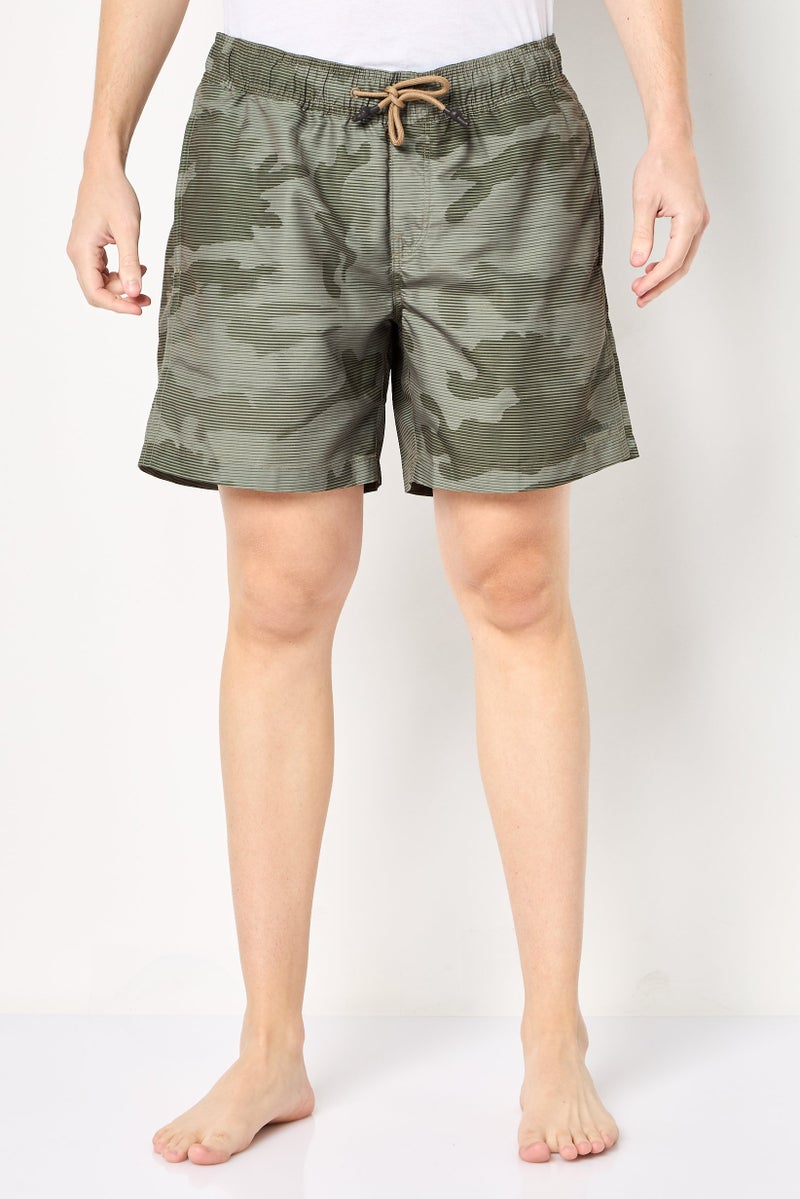 G-Star RAW Men Camouflage Board Shorts, Multicolor - Image 1
