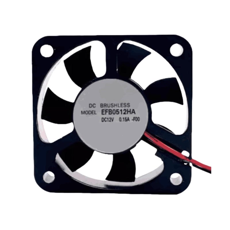 50mm 12V Cooling Fan 50x50x10mm 0.15A 3 Wire EFB0512HA 5010 - Image 2
