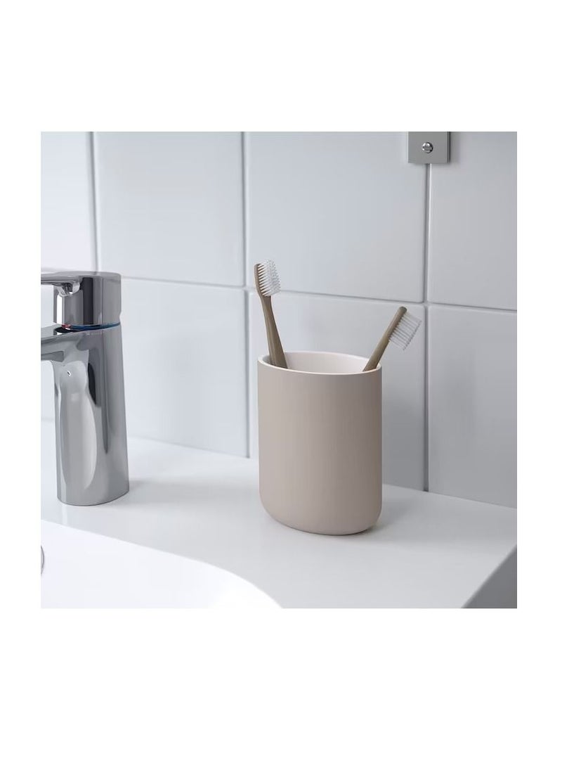 حامل فُرش الأسنان ، بيج - Image 3