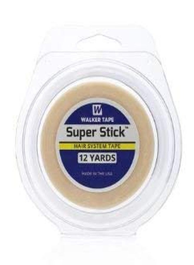Super Stick, 1-2 Week wear Tape Rolls by Walker (1/2 in x 12 yd)