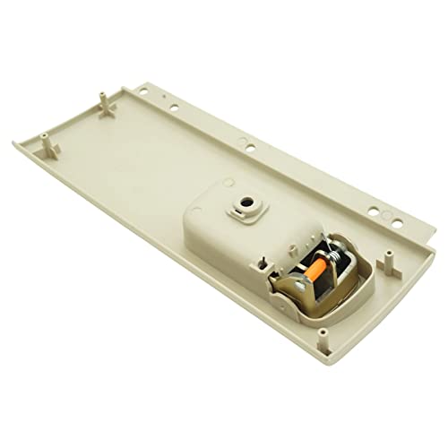 TRQ مجموعة مقابض الأبواب الداخلية الخلفية اليسرى واليمنى باللون البيج والذهبي لسيارة لينكولن تاون كار - Image 5